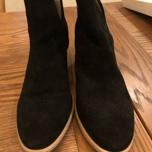 Womens BPBARRIS-LEA New women’s black suede  booties size 7